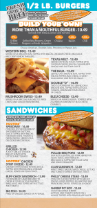 Winnipeg Burgers and Sandwiches